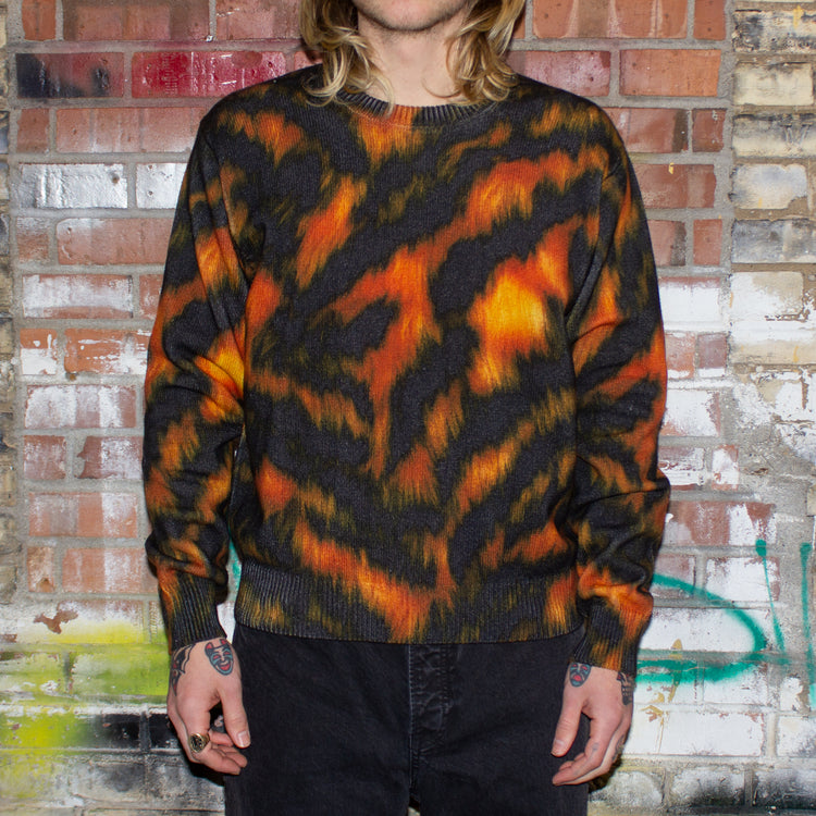 Printed Fur Sweater – Premier