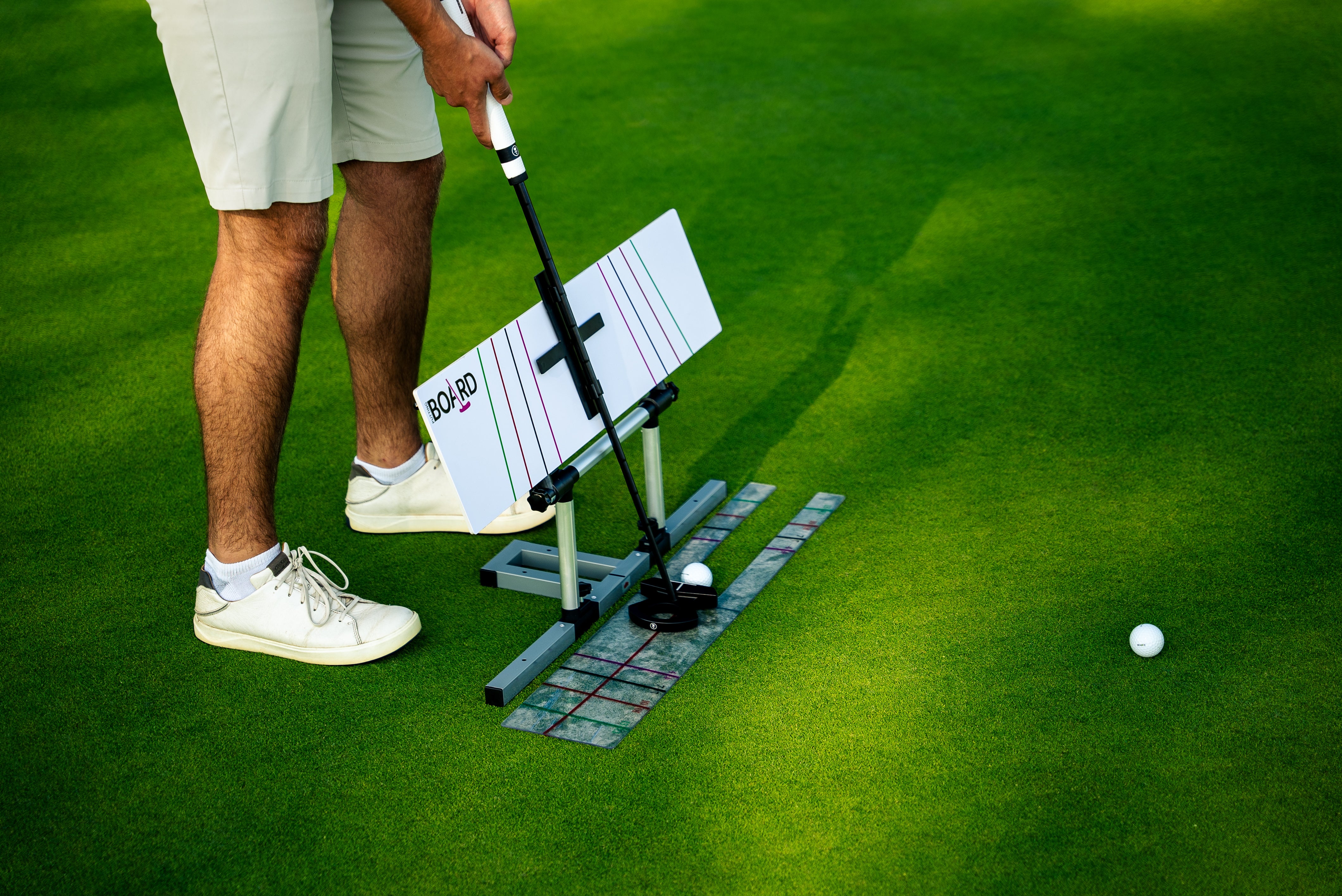 The Putting Board/Speed Board and Wedge Sticks.