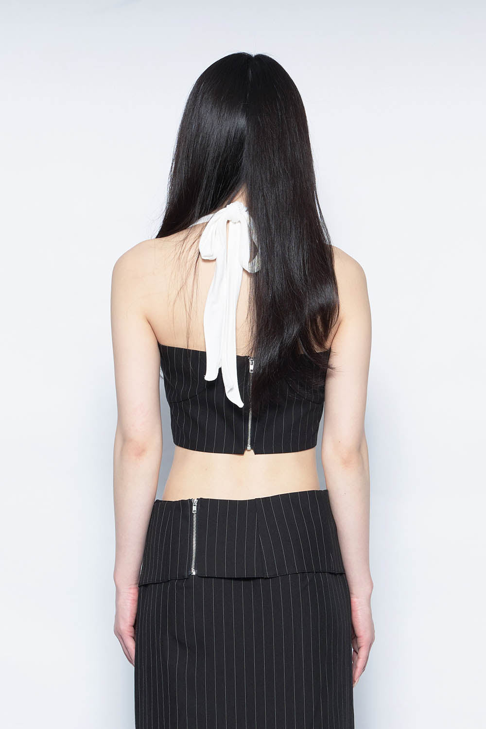 THEREDTHREAD / ザレッドスレッド】S lace up halter tops