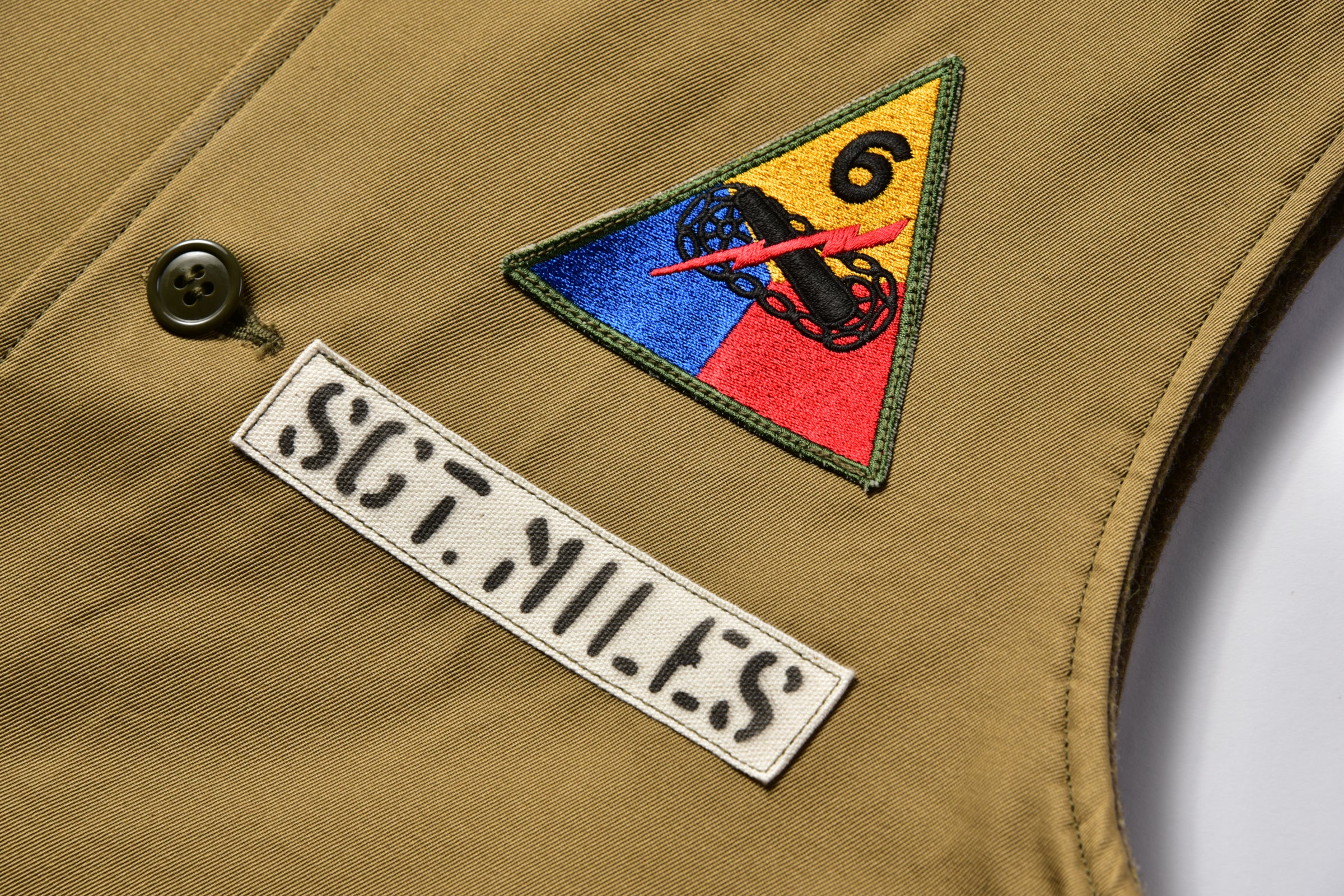 TANKER VEST / 6TH ARMED DIV. – The Real McCoy's