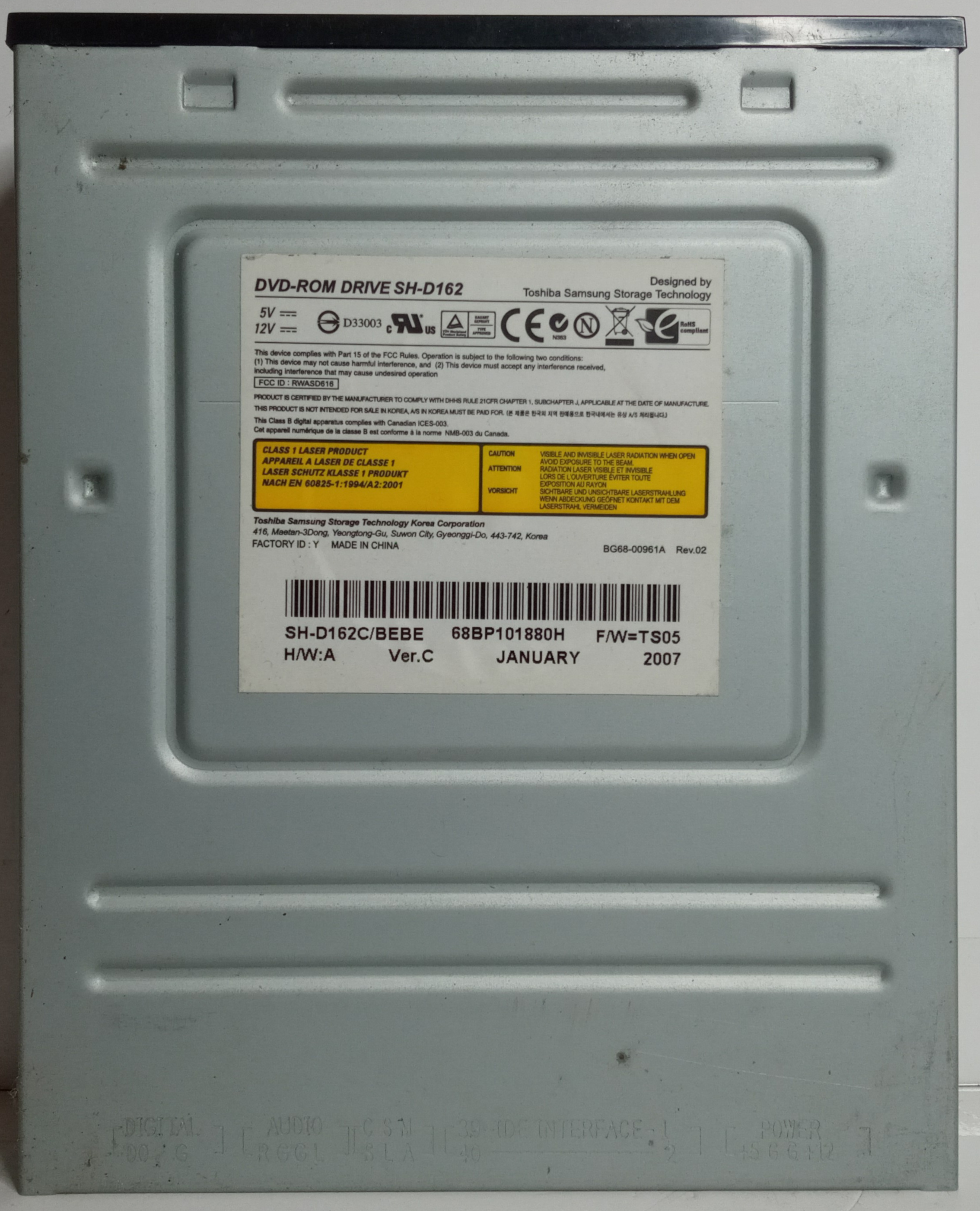 Samsung SH-D162C (DVD ROM drive)