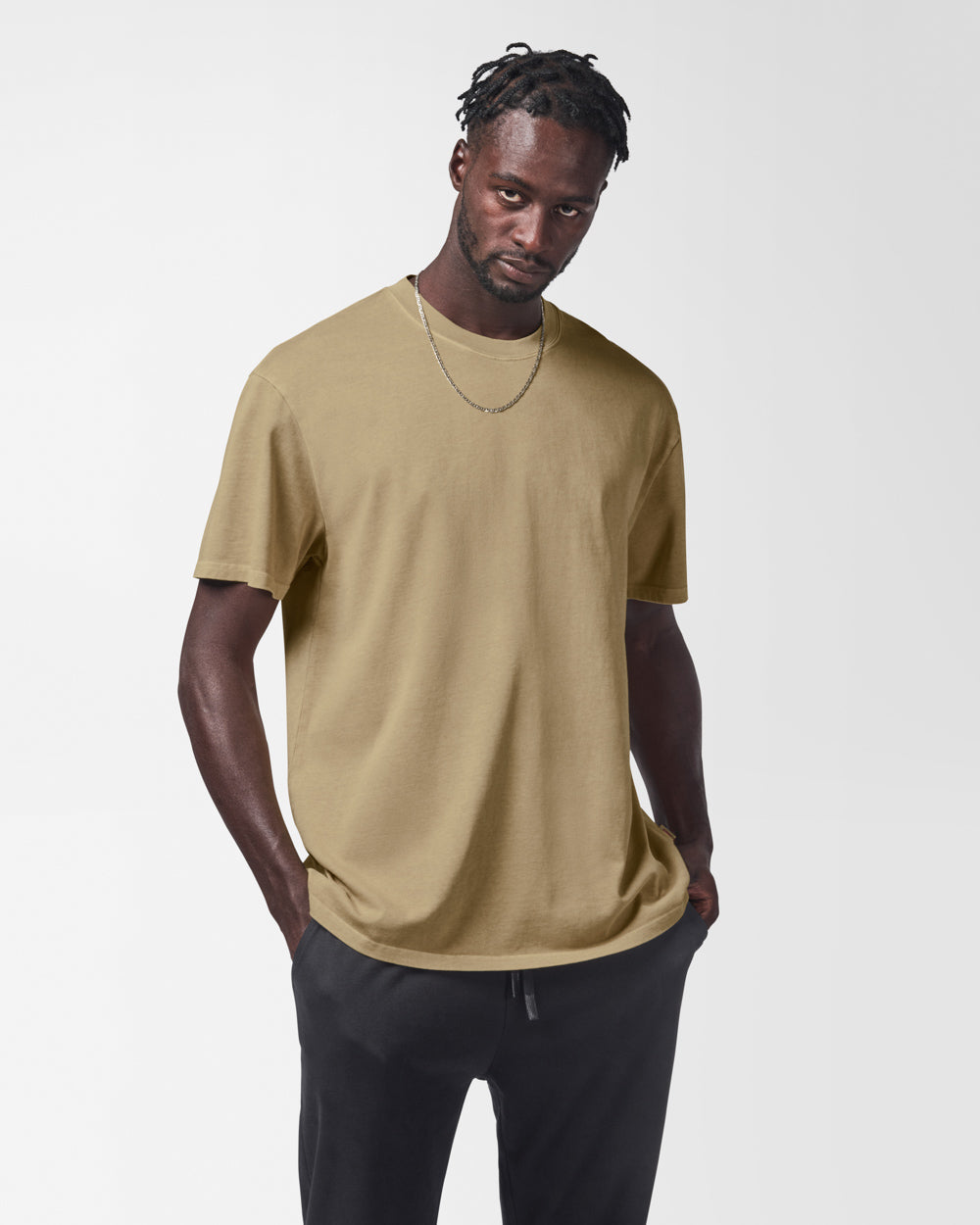 Austin Oversized Tee Sand