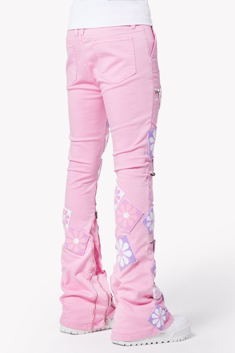 GUAPI French Rose Flowers Denim (Pink) – The Shop 147