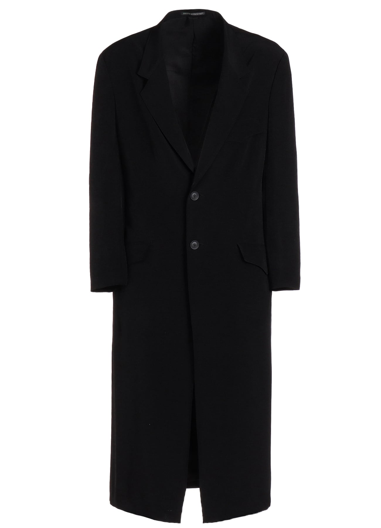 TA TUXEDO BACK FLARE LONG JACKET(S BLACK): Soldes｜THE SHOP YOHJI