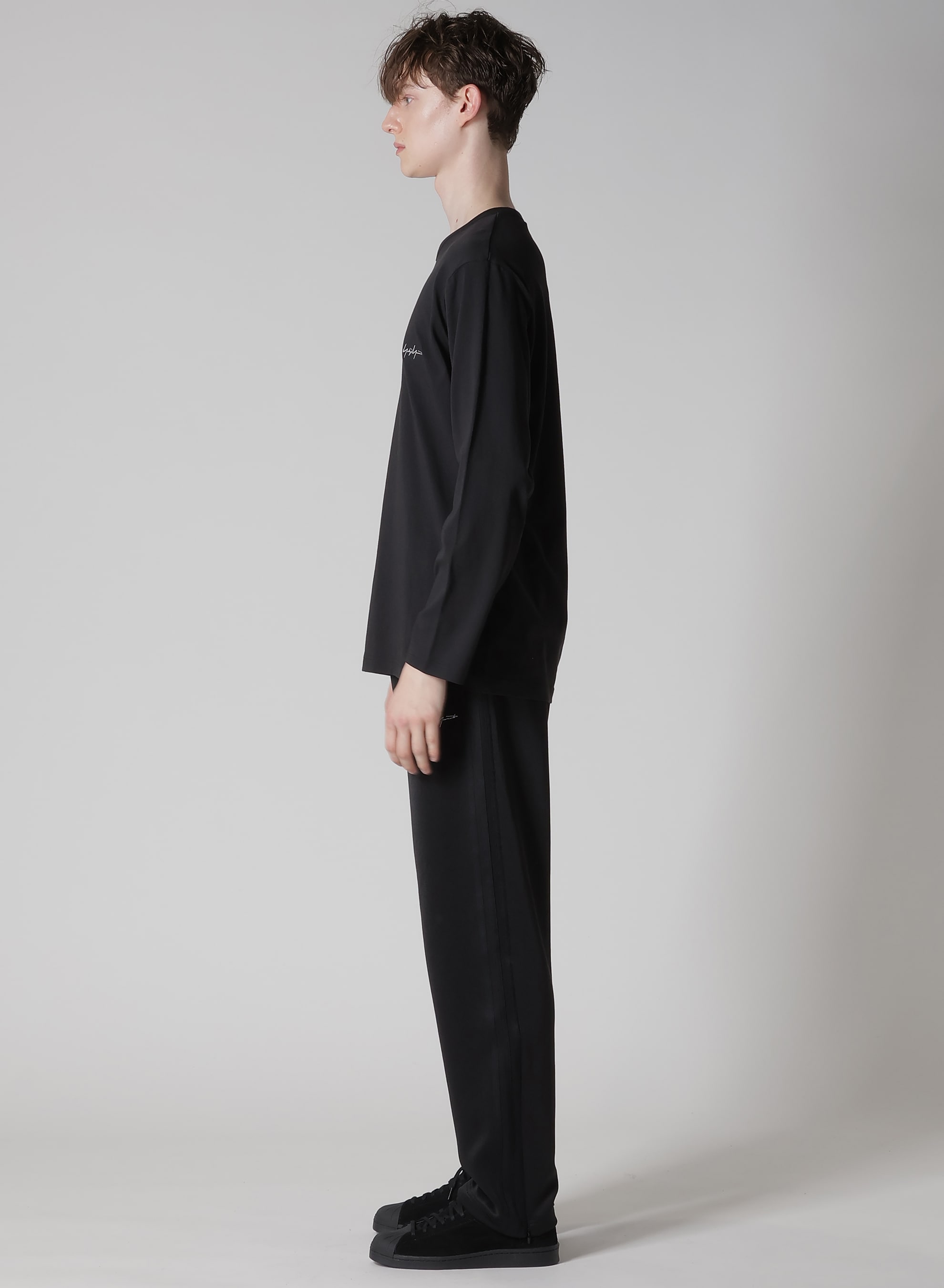 Y-3 KURO LONG SLEEVE T(XS Black): Yohji Yamamoto POUR HOMME｜THE