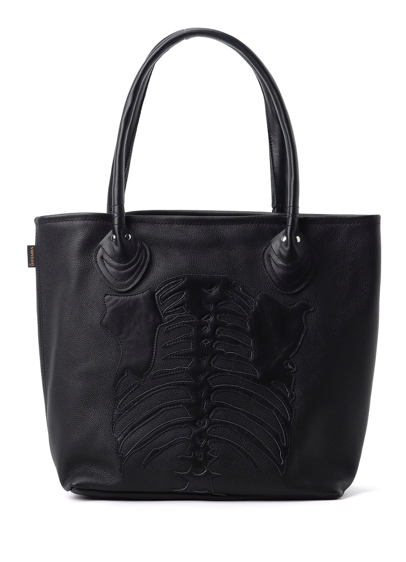 Yohji Yamamoto × VANSON LEATHERS BONE BAG(FREE SIZE Black): Yohji