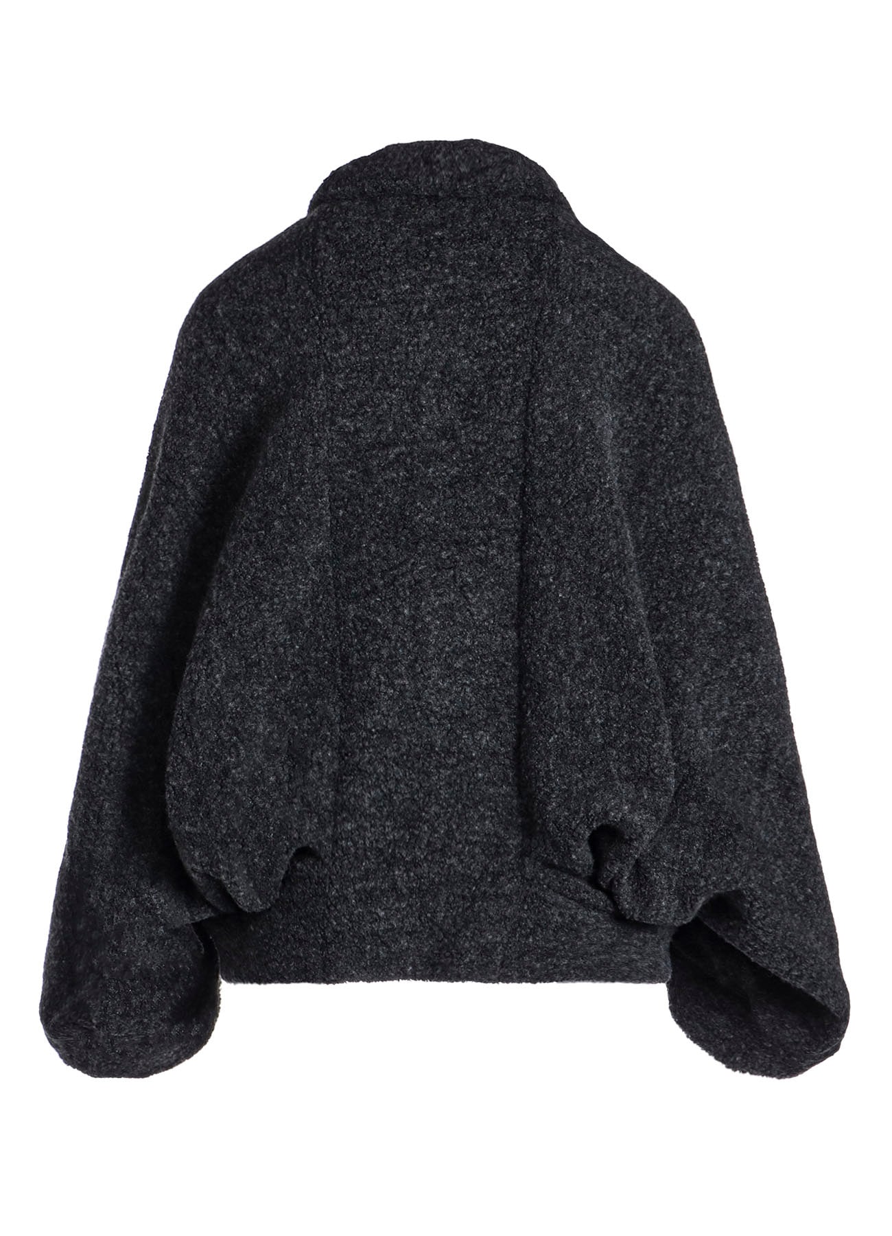 SHEEP PILE SINGLE JACKET(S Charcoal): LIMI feu｜THE SHOP YOHJI