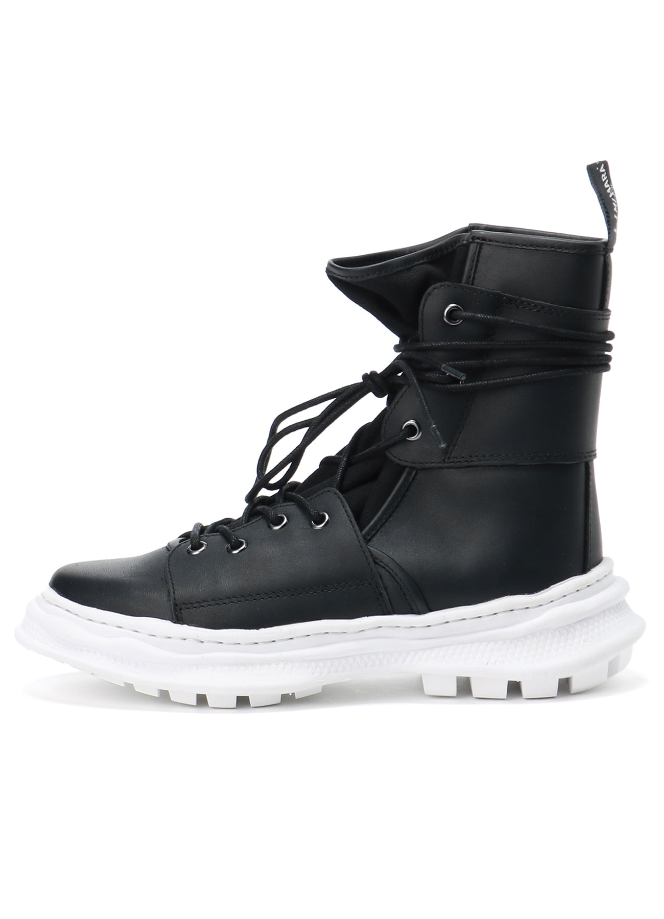 LIMI feu リミフゥ ショートブーツ レザーブーティ グレー L THE SHOP