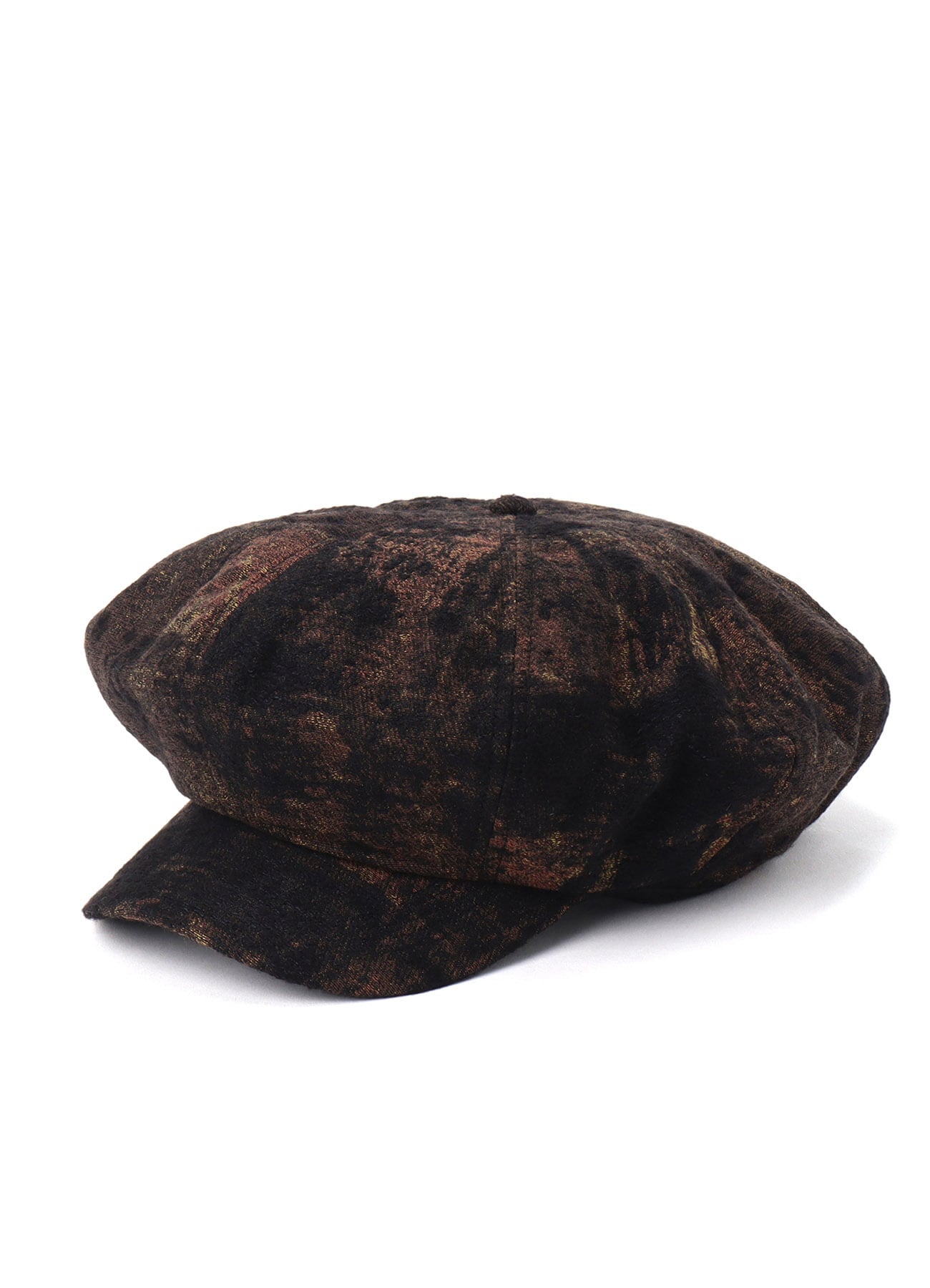 CHECK JACQUARD CASQUETTE(FREE SIZE Black x Orange): S'YTE｜THE