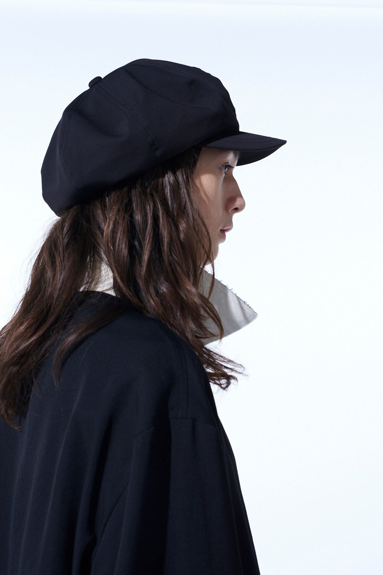 WASHER WOOL GABARDINE CASQUETTE(M Black): S'YTE｜THE SHOP YOHJI