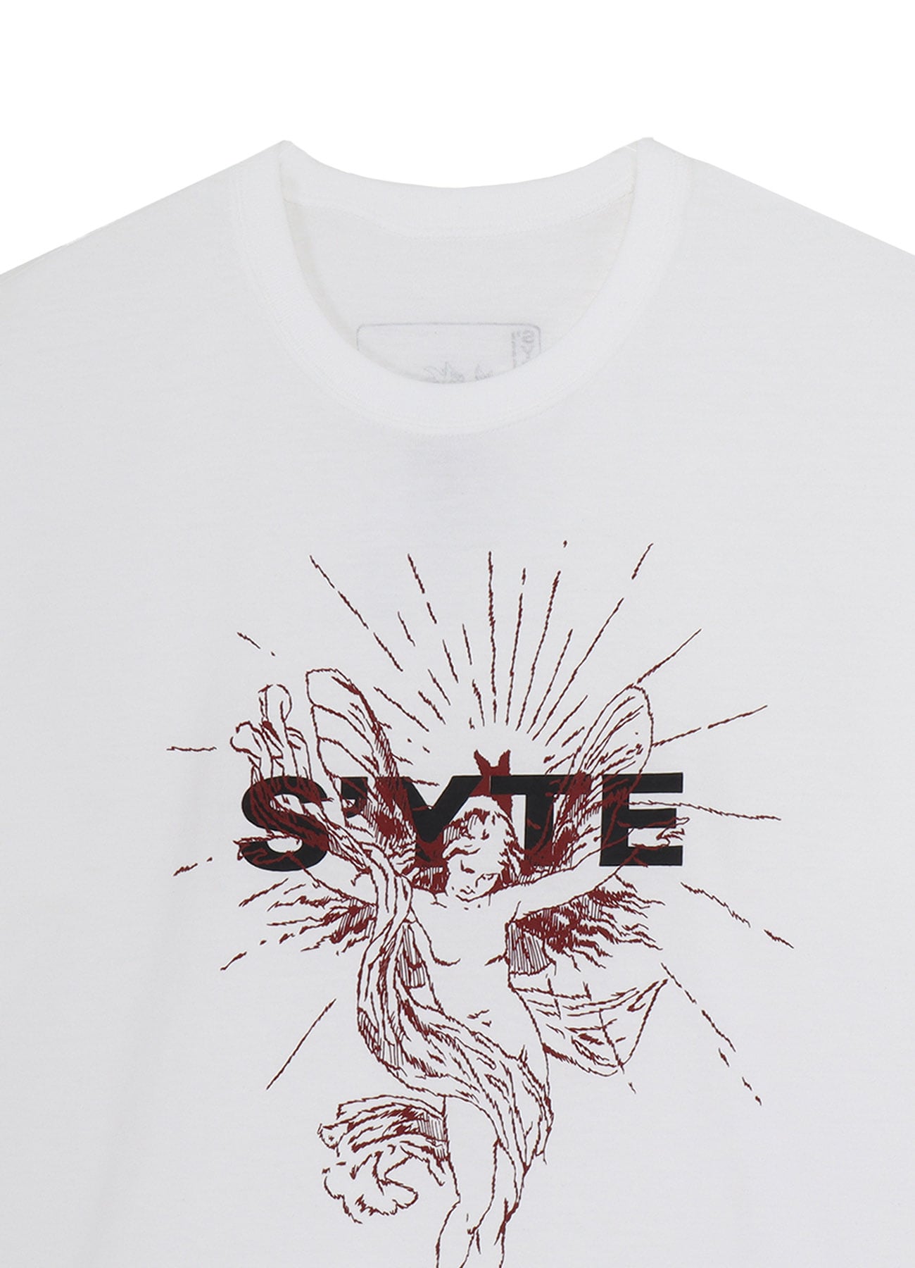 GRAPHIC T-SHIRT -ANGEL-(S White): S'YTE｜THE SHOP YOHJI YAMAMOTO