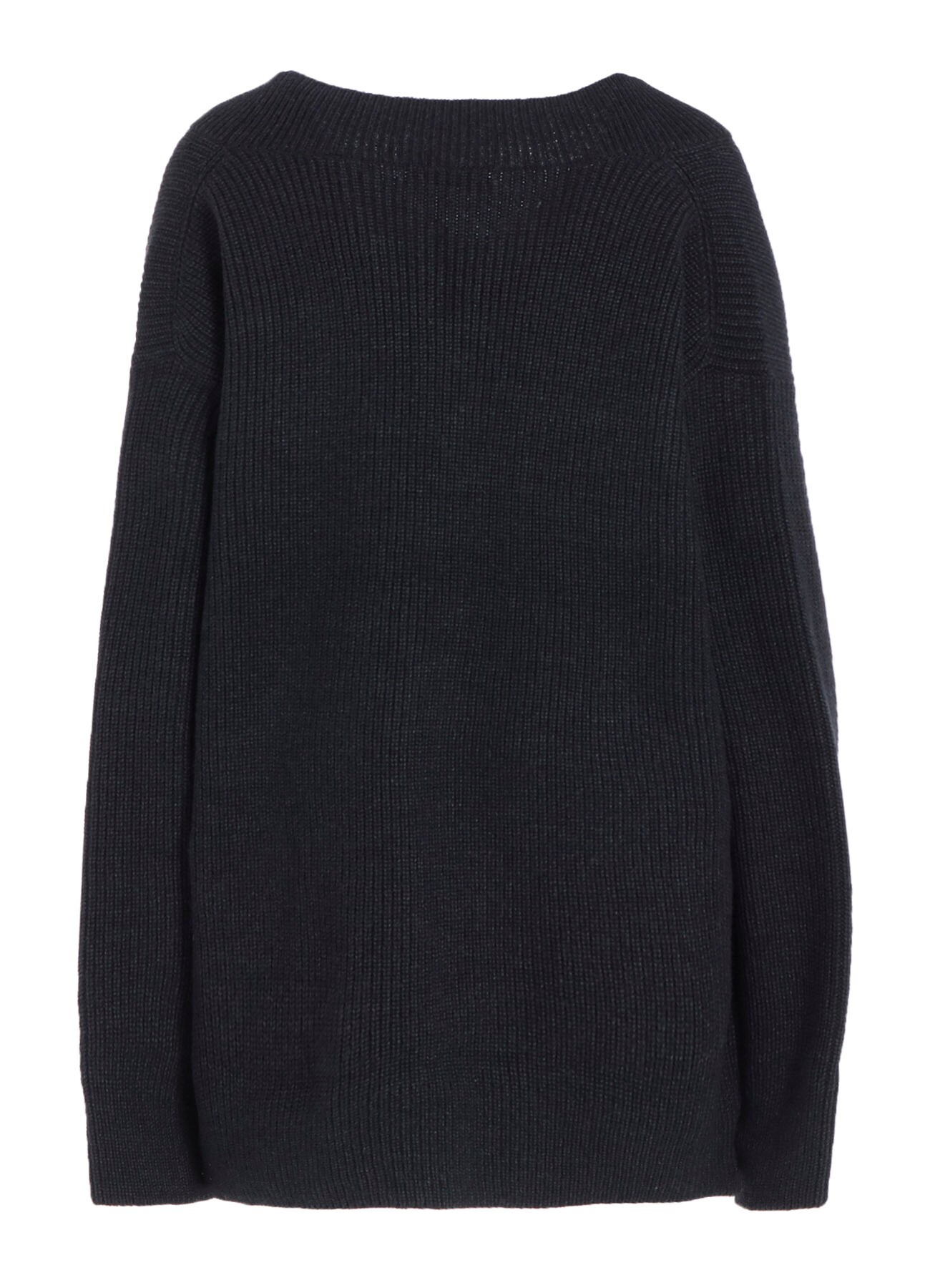 BIG V-NECK KNIT(S Grey): Soldes｜THE SHOP YOHJI YAMAMOTO
