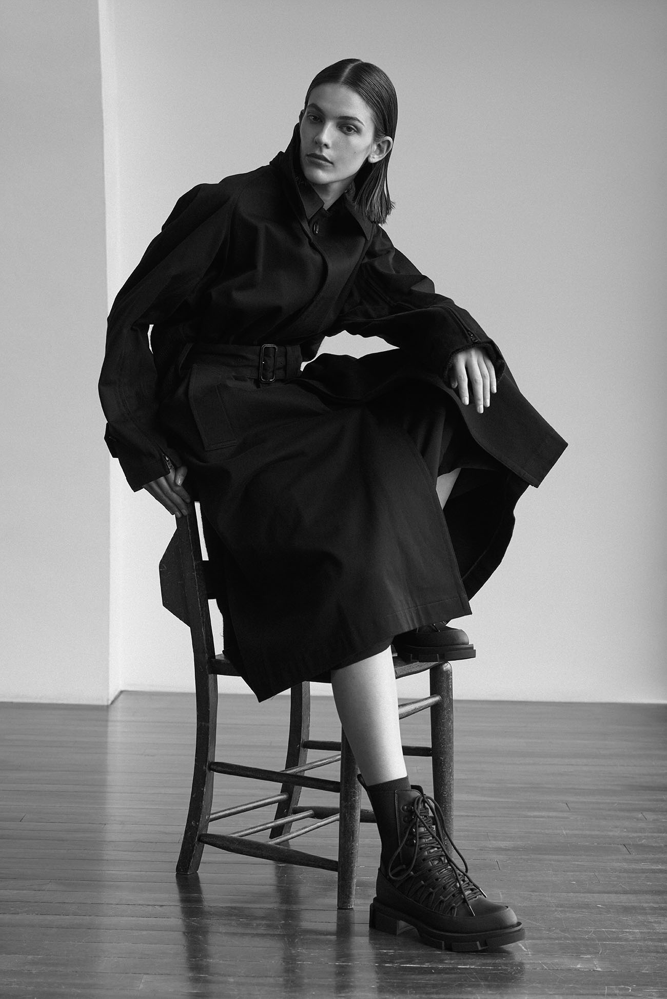 Y's x both]Lace-up boots(23 Black): Soldes｜THE SHOP YOHJI YAMAMOTO