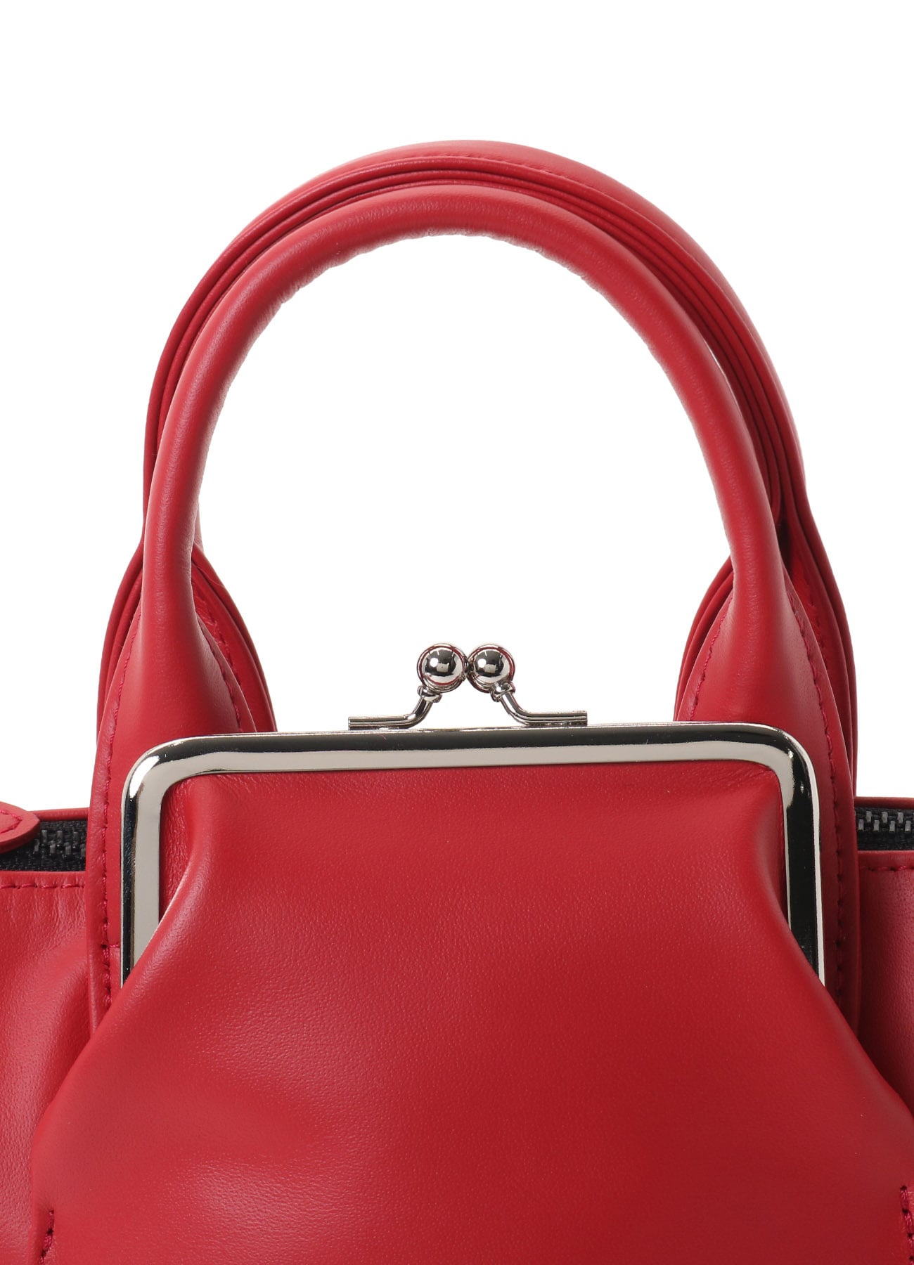COW LEATHER TOTE BAG(FREE SIZE Red): Y's.｜THE SHOP YOHJI YAMAMOTO