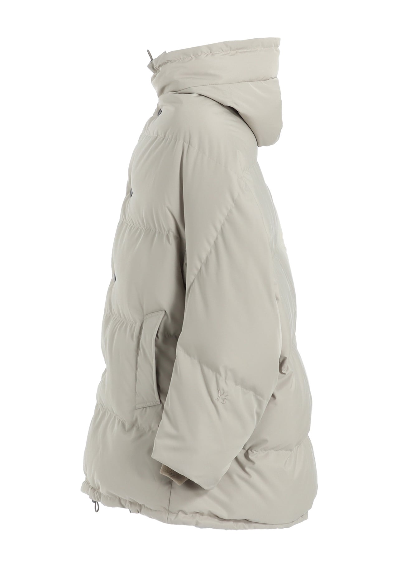DOWN HOODED JACKET(XS Beige): Y's｜THE SHOP YOHJI YAMAMOTO