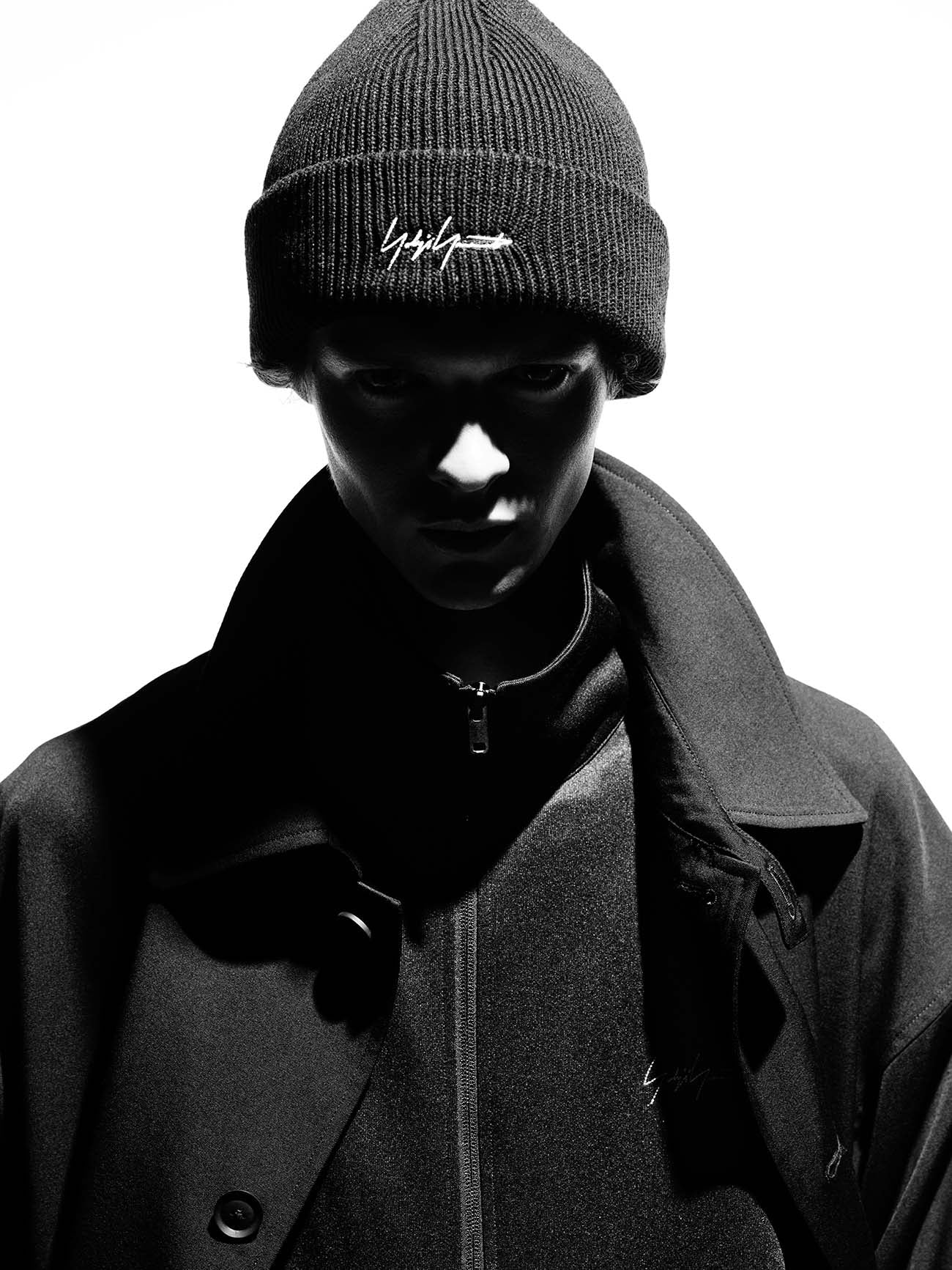 Y-3 KURO KNITTED BEANIE – THE SHOP YOHJI YAMAMOTO