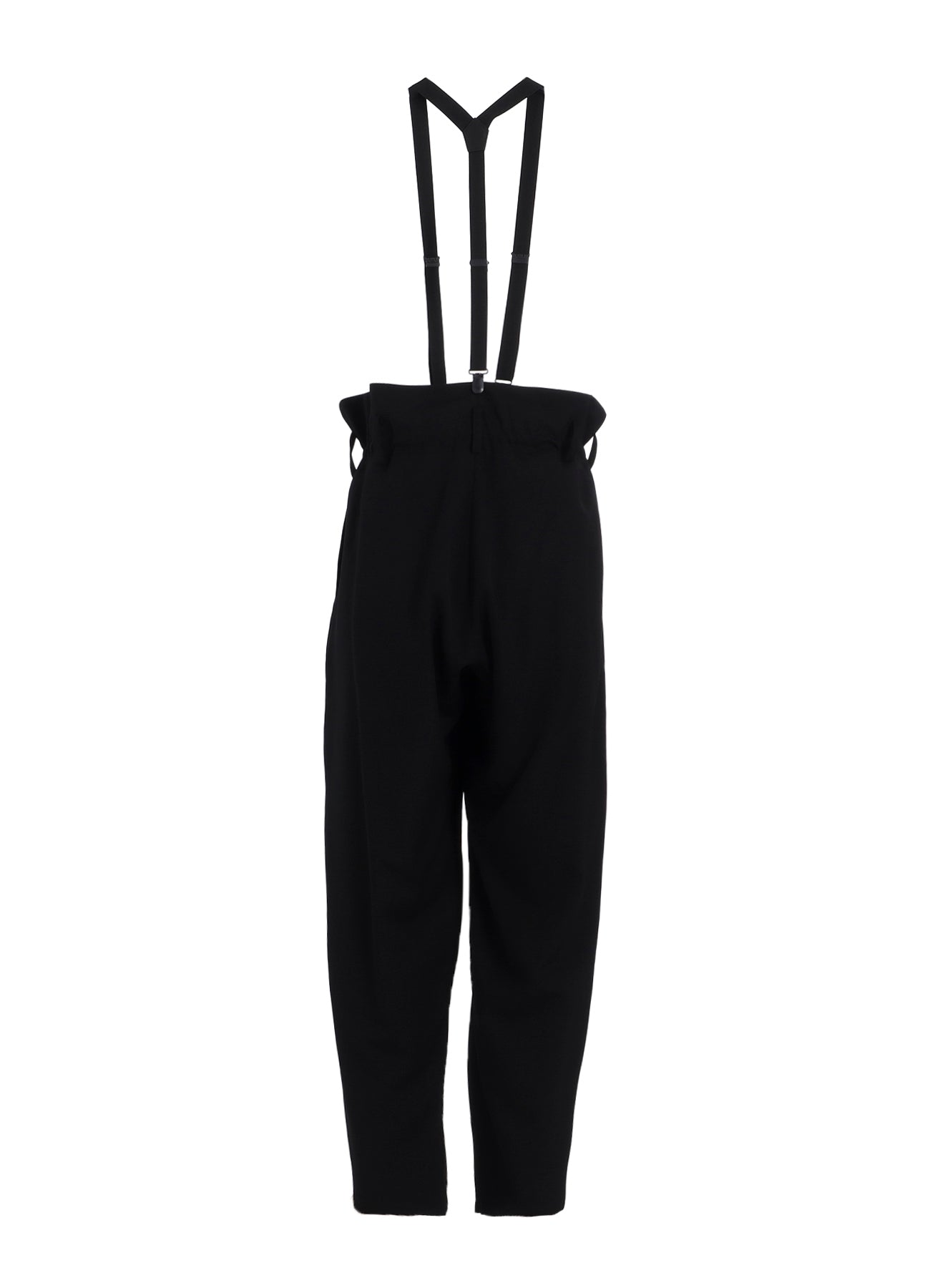 WOOL GABARDINE SUSPENDER PANTS – THE SHOP YOHJI YAMAMOTO