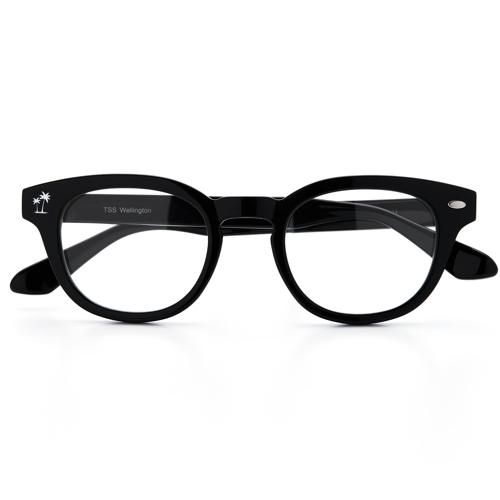 TSS WELLINGTON MIX BROWN FRAME CLEAR LENS – The Silent Soul