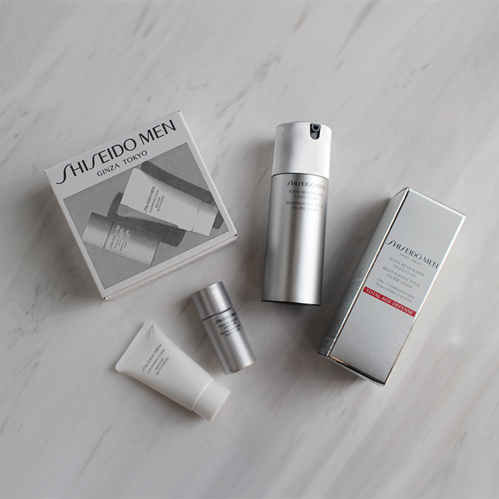 引き締める、自分も肌も。☆SHISEIDO メン トータルR ライトフリュイド