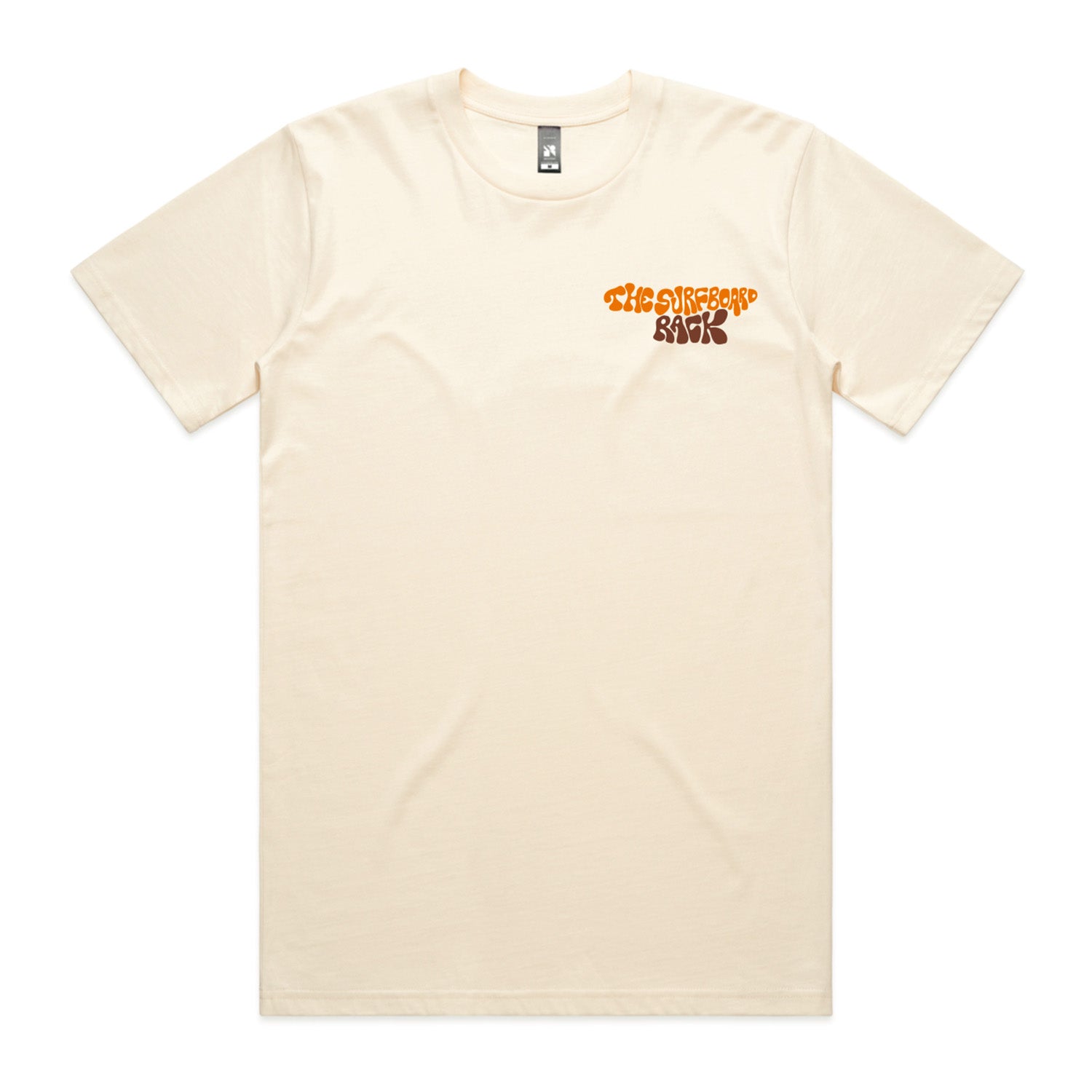 Andy Davis Locals Only Tee- Cream - The Surfboard Rack