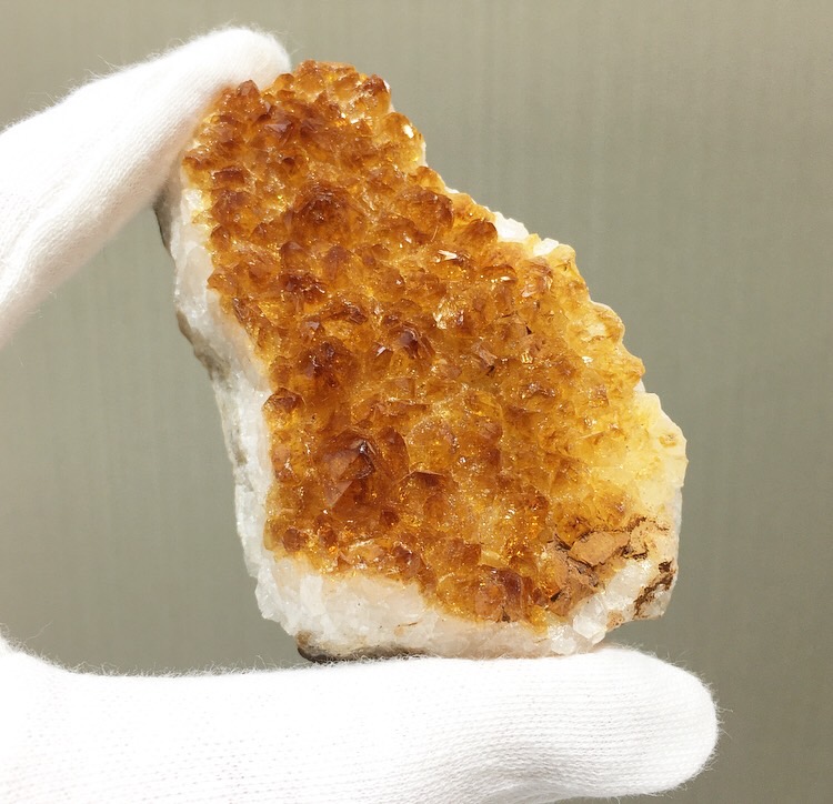 1点物】きらきらシトリン原石 003 / Thida Stone 天然石パワーストーン