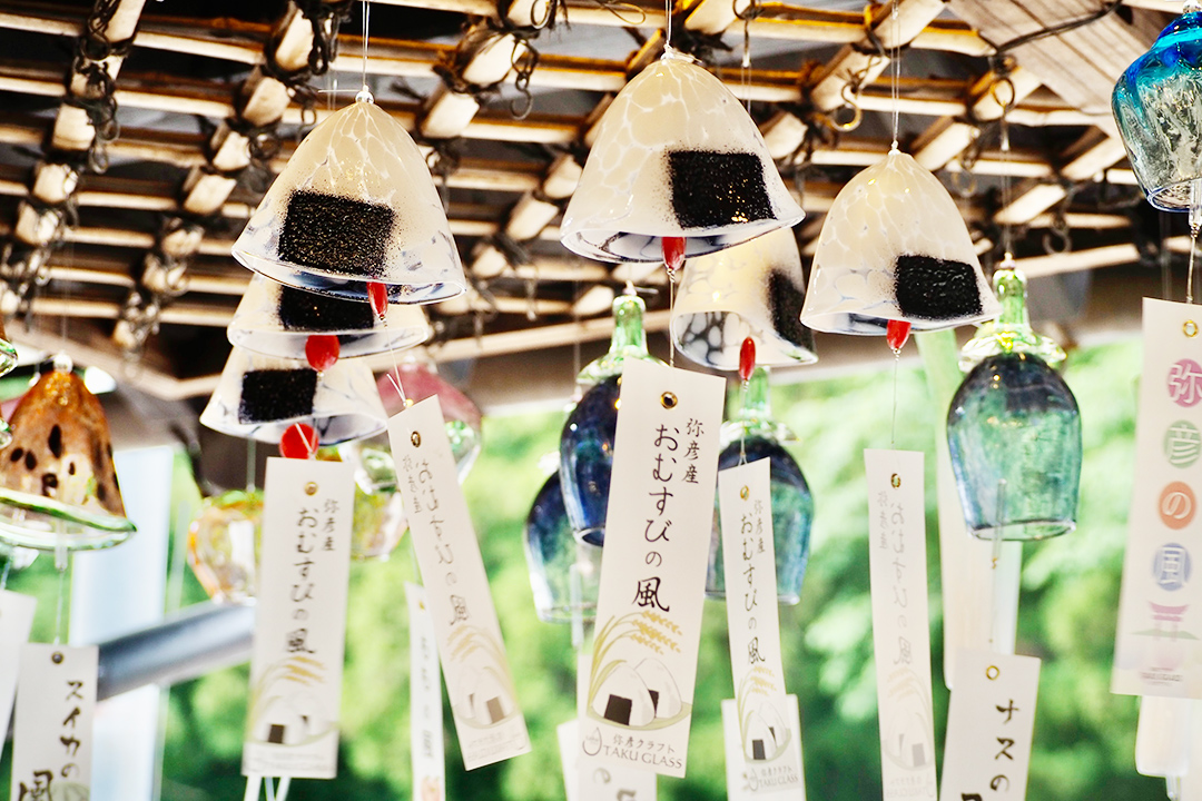 職人たちの技術が光るガラス製品のお店、弥彦の「TAKU GLASS