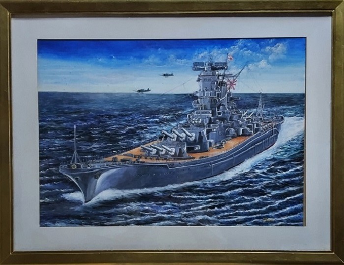 戦艦「大和」 | nobu ｜インテリア絵画 アートの専門通販