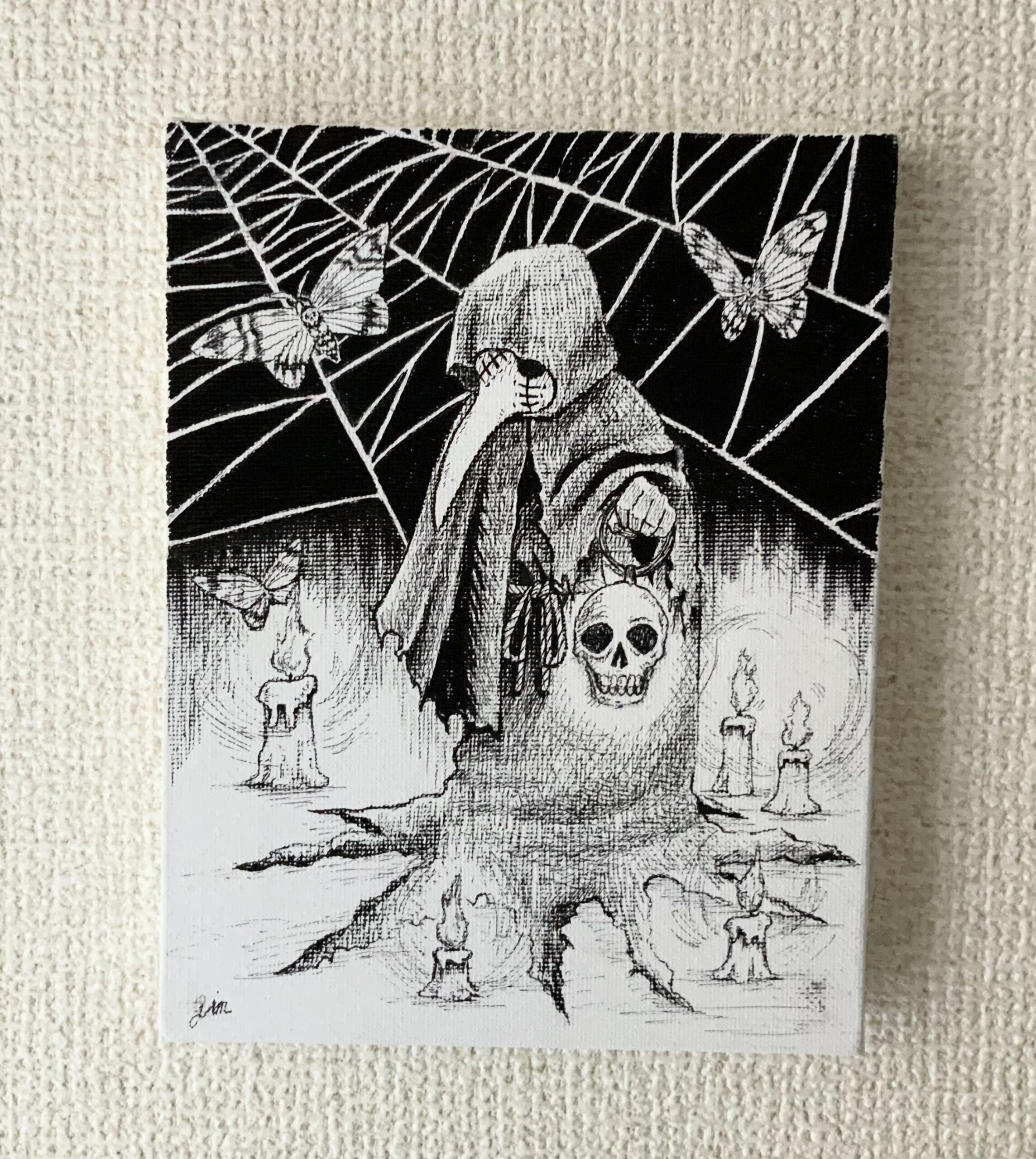 死の案内人 | Gin ｜インテリア絵画 アートの専門通販 thisisgallery