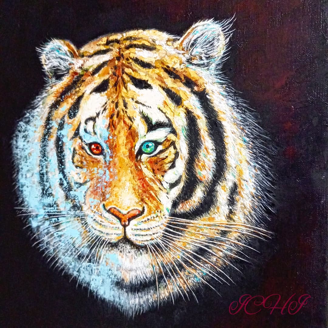 虎 | ICHI ｜インテリア絵画 アートの専門通販 thisisgallery