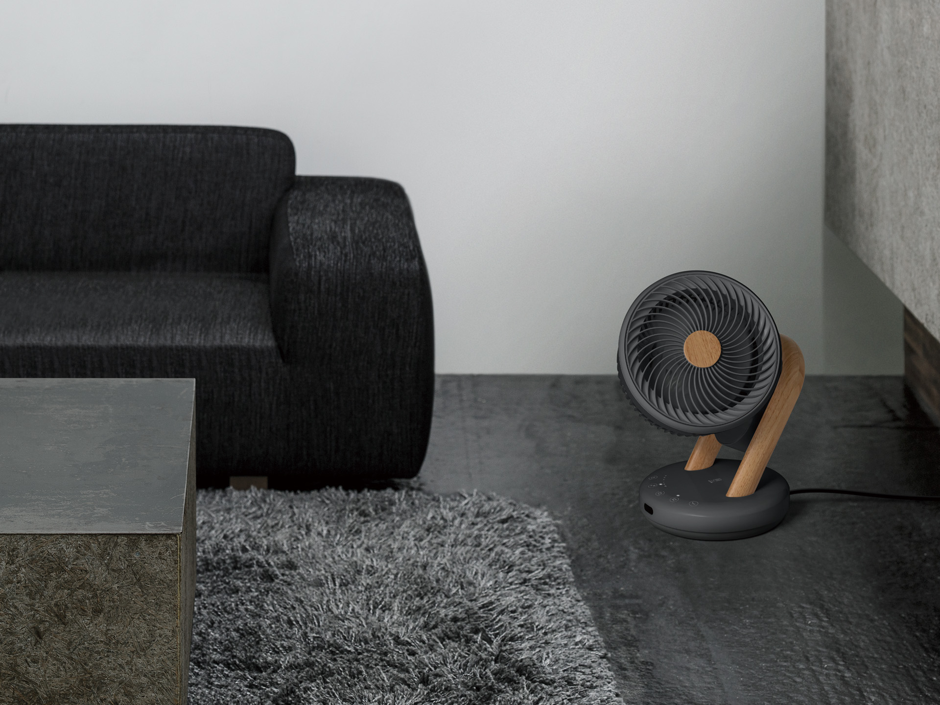 WOOD STYLE CIRCULATOR（WOOD STYLE 3Dスイングサーキュレーター360