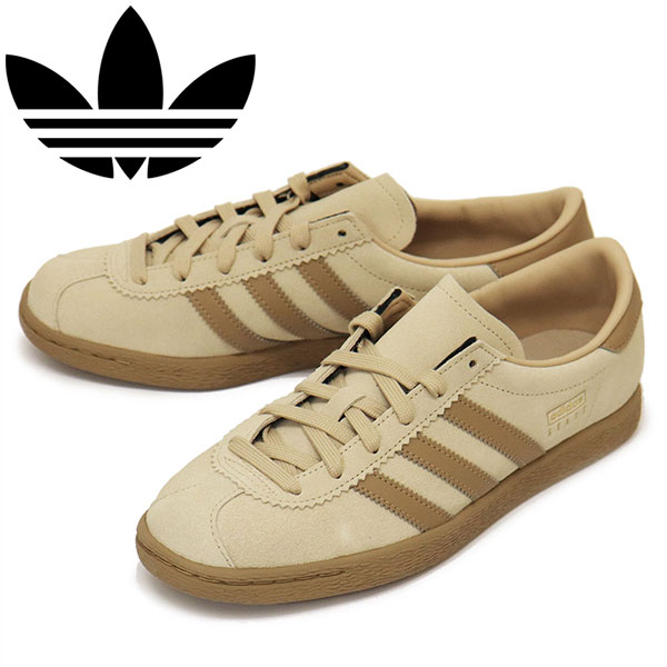 adidas (アディダス) JI1886 STADT スニーカー マジックベージュx