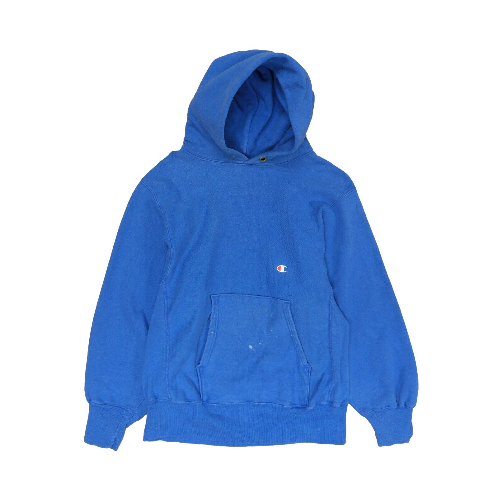 Vintage Champions Reverse Weave Sweatshirt Hoodie Size Medium Blue