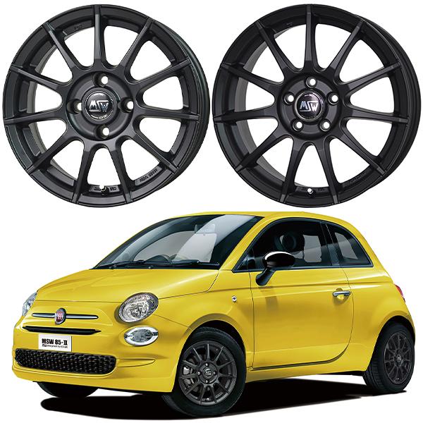 楽天市場】fiat 500 ホイール 4本（タイヤ・ホイール｜車用品）：車