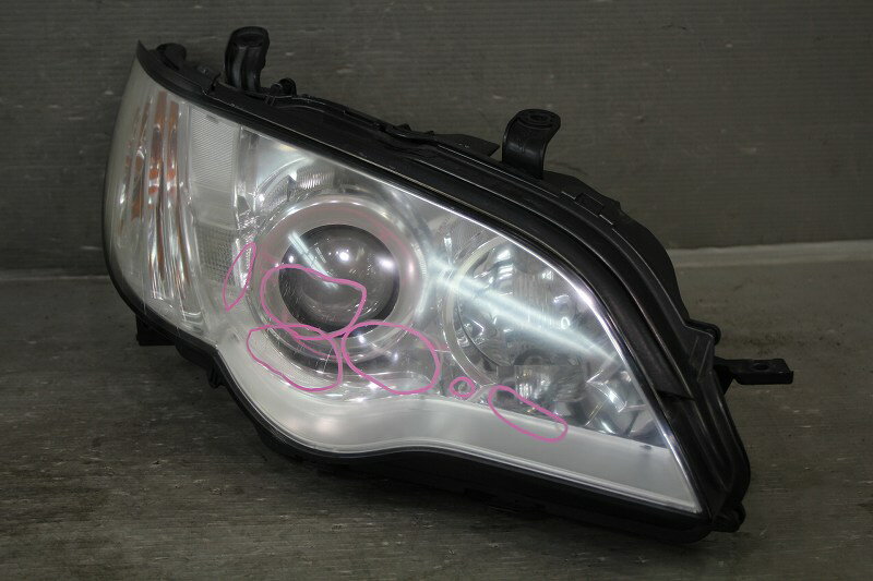楽天市場】スバル bp5/bl5 レガシィ 後期 ヘッドライト 左右セットの通販