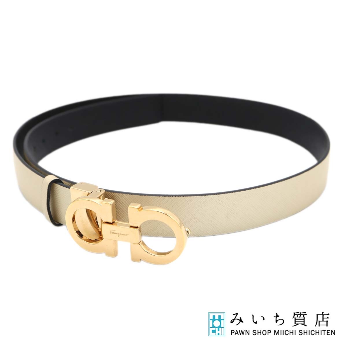 楽天市場】フェラガモ ベルト ゴールドの通販