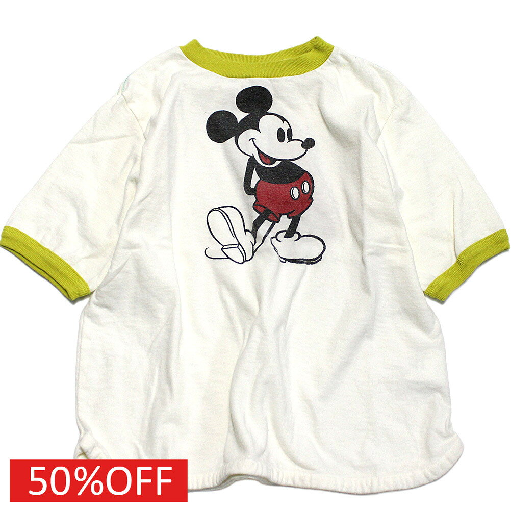楽天市場】ミッキー tシャツ（ブランドデニム ダンガリー）（キッズ