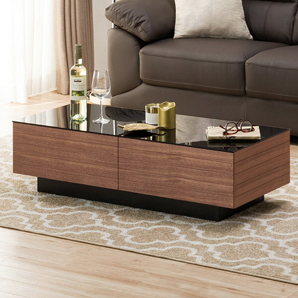 幅110cm] センターテーブル(ロード 110 MBR) 【配送員設置】 【5年保証