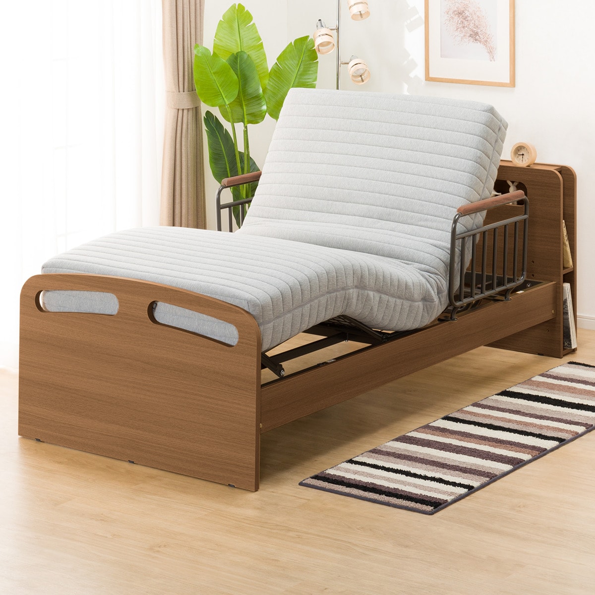 非課税】電動ベッドマットレスセット(ライズ2 2M-C MBR/E3-03VB