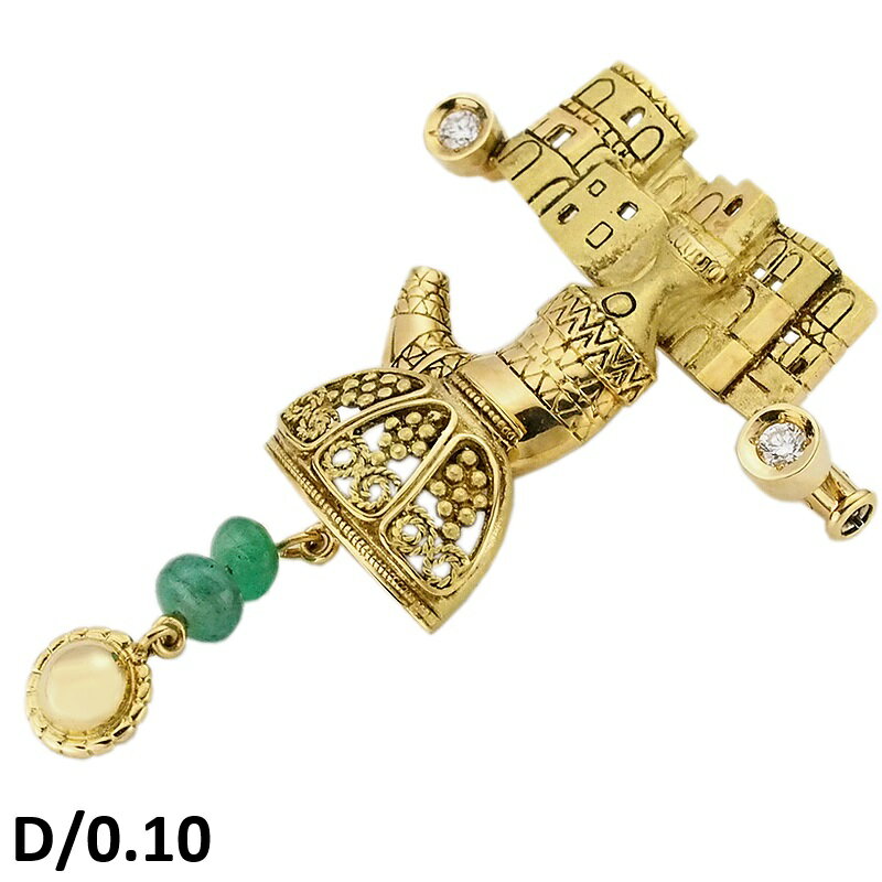 楽天市場】k18 ペンダントトップ（ブローチ｜レディースジュエリー