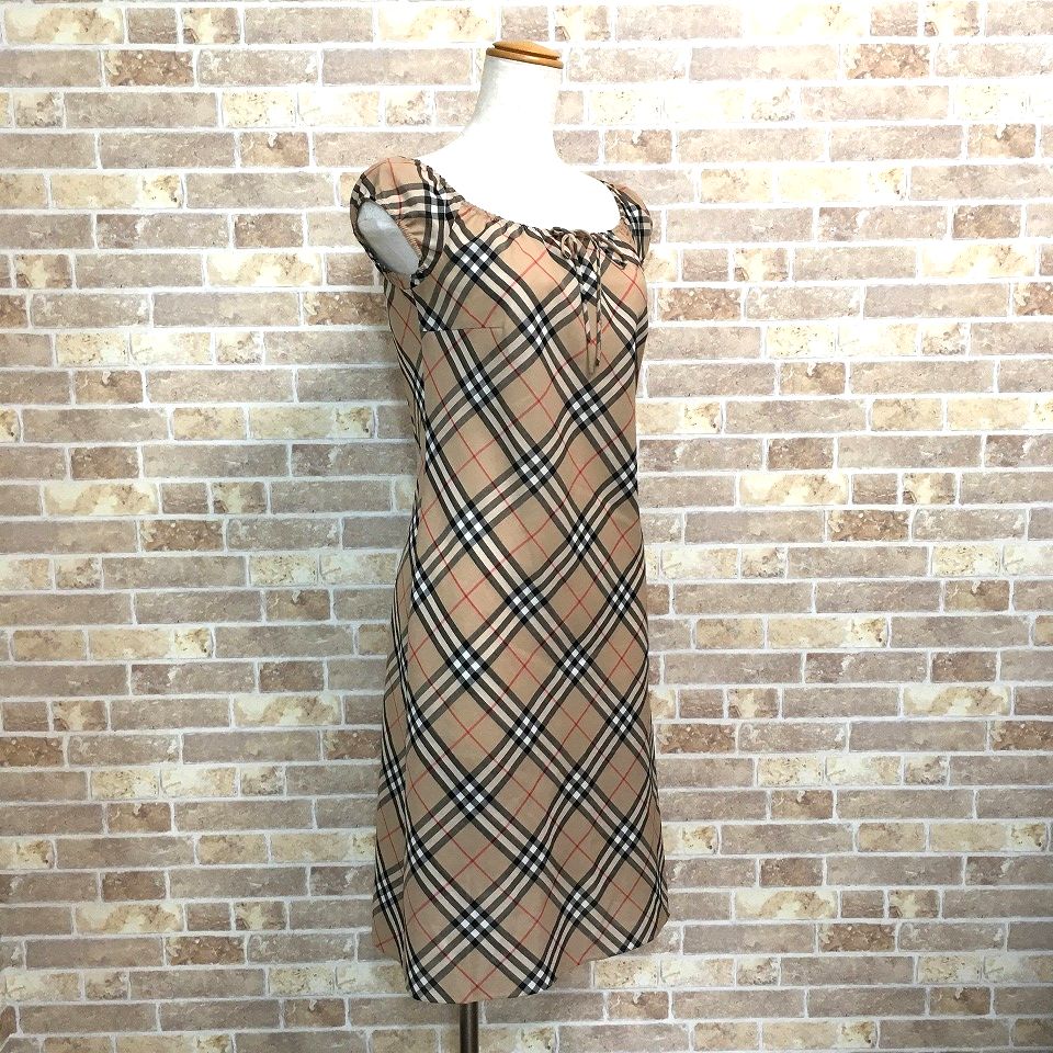 楽天市場】バーバリーチェック ワンピースの通販