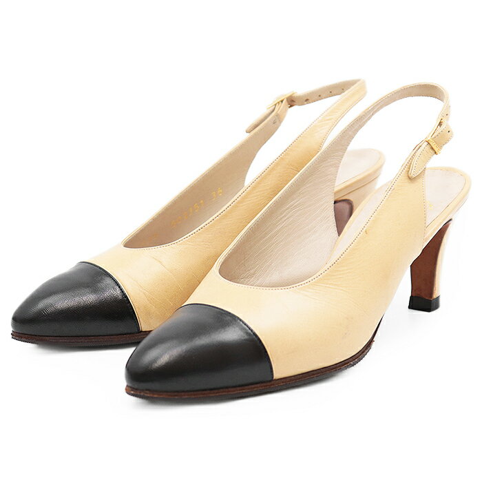 楽天市場】シャネル バイカラー シューズの通販