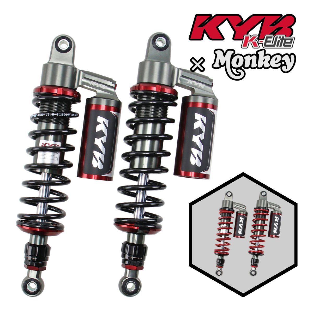 楽天市場】モンキー125（リアサスペンション｜サスペンション