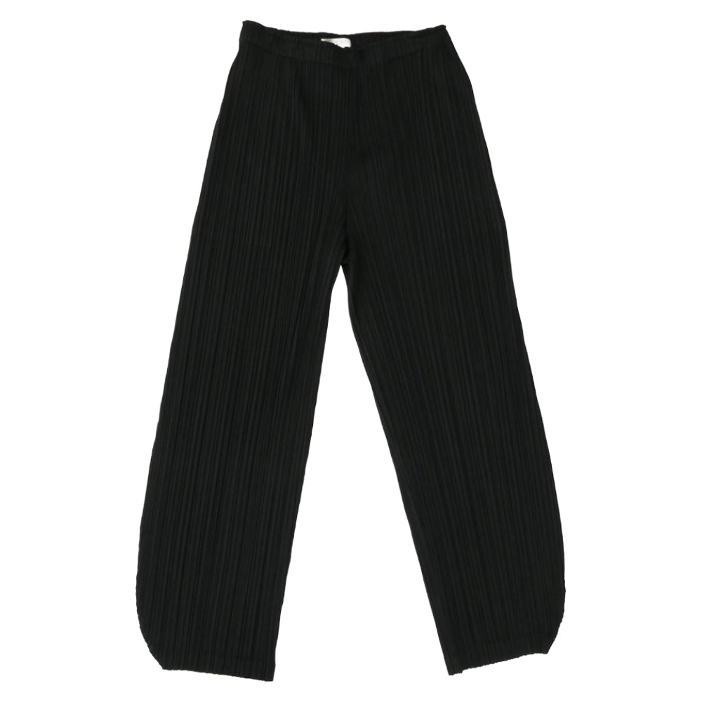 楽天市場】イッセイミヤケ プリーツプリーズ パンツ（カラーブラック