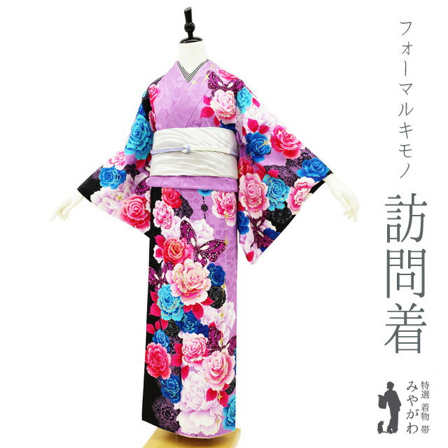 楽天市場】バラ 薔薇（種類（着物）訪問着）（着物｜和服
