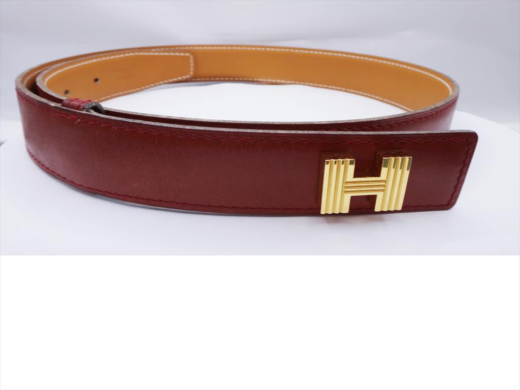 楽天市場】エルメス ベルト（カラーレッド）（バッグ・小物・ブランド