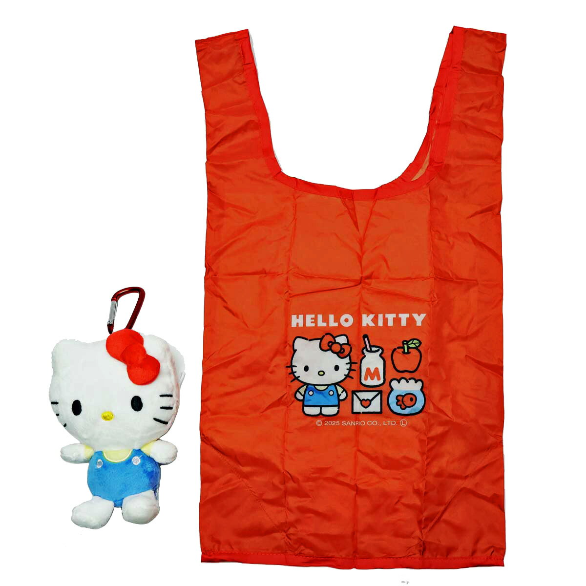 楽天市場】ハローキティ エコバッグ（ぬいぐるみ｜ぬいぐるみ・人形