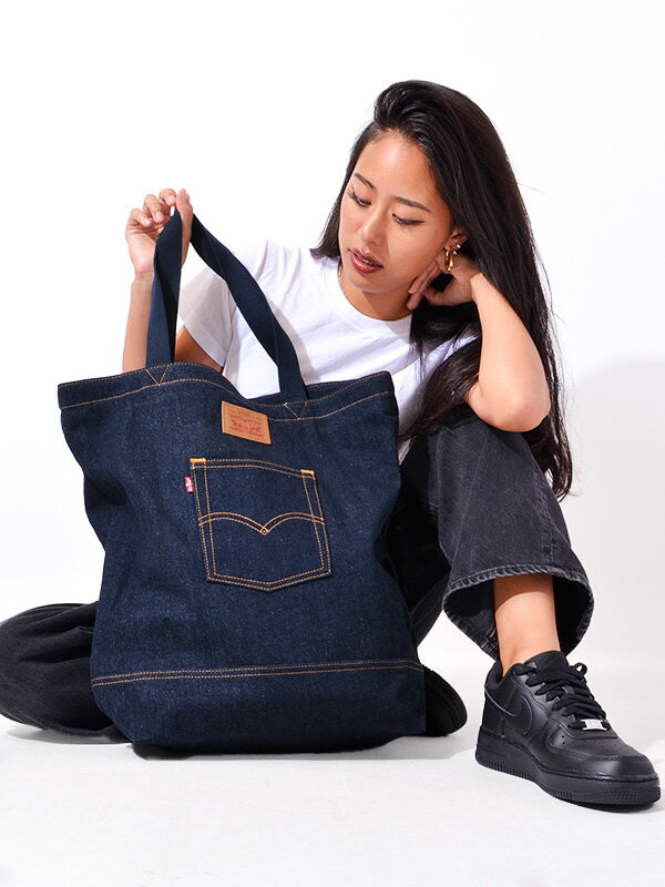 ゆうメール便送料無料】LEVI'S リーバイス デニム バッグ レディース