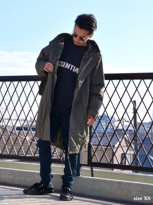 HOUSTON ヒューストン ジャケット M-51 M51 モッズコート メンズ