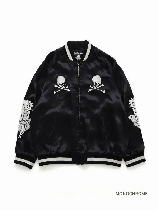 MASTERMIND WORLD × BETTY BOOP マスターマインド ワールド スカジャン