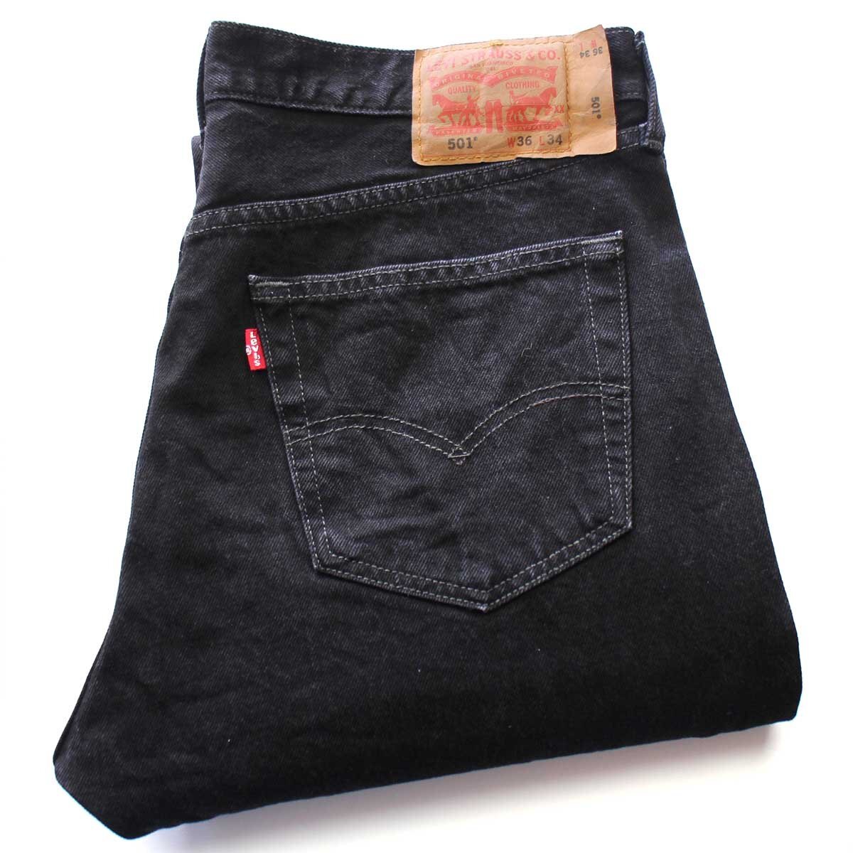 楽天市場】リーバイス 501 ブラック l36の通販